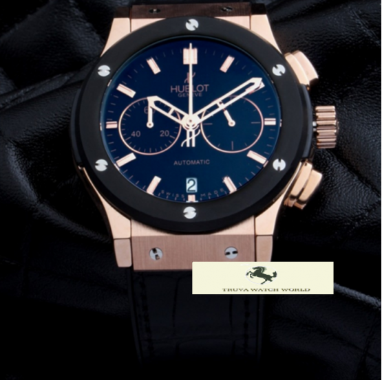 HK1182 HUBLOT BİG BANG FUSİON KRONO GOLD